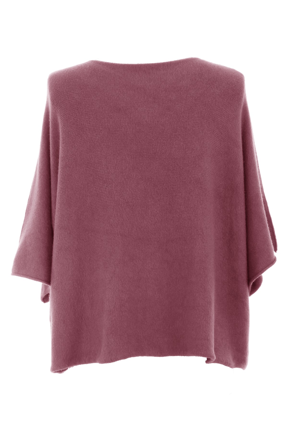 Batwing Short Sleeve Soft Knit Jumper