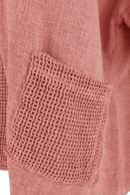 Mesh Detail Teabag Jacket