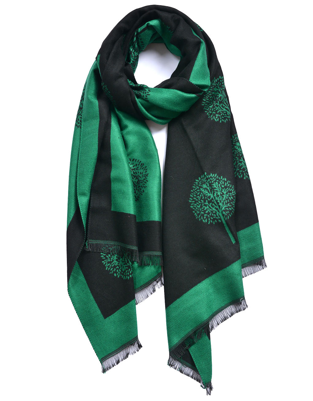 Tree Of Life Cashmere Scarf