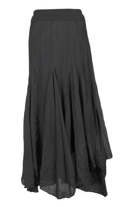 Silk Panel Skirt