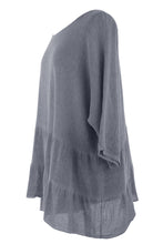 Load image into Gallery viewer, Tiered Teabag Linen Top
