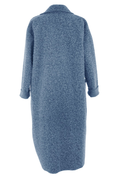 Collar 2 Button Textured Coat
