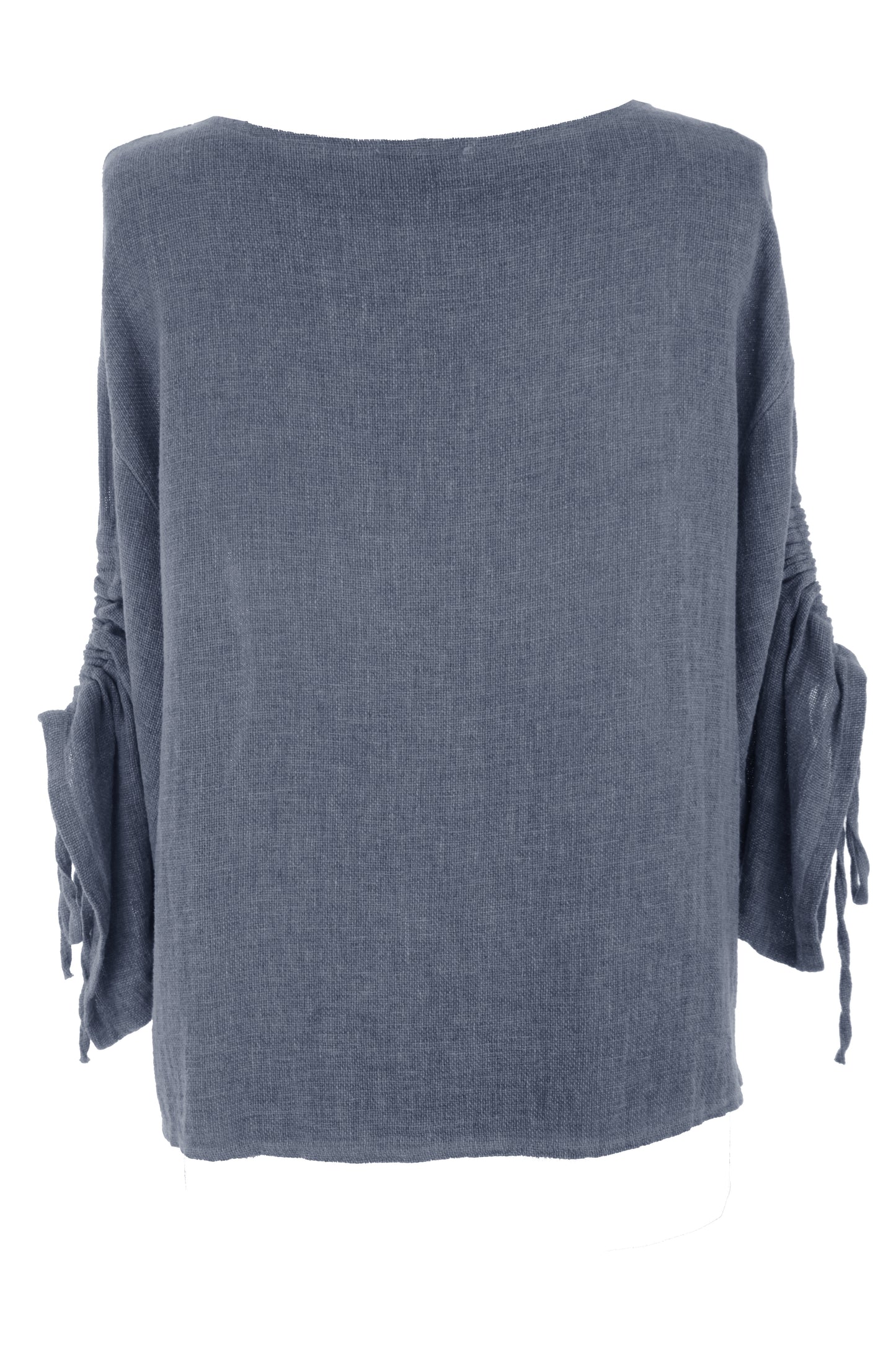 Ruched Sleeve Teabag Top