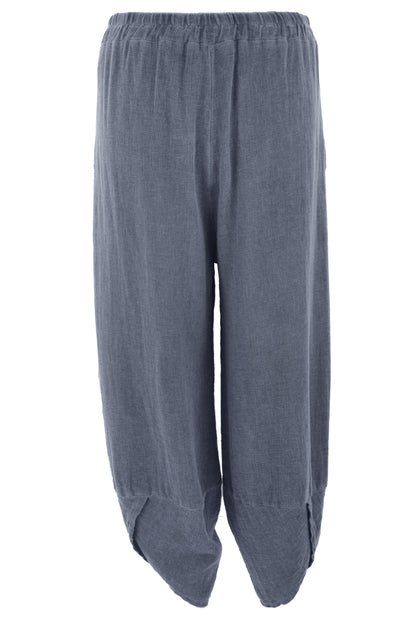 2 Pocket Barrel Leg Teabag Trouser