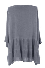 Load image into Gallery viewer, Tiered Teabag Linen Top
