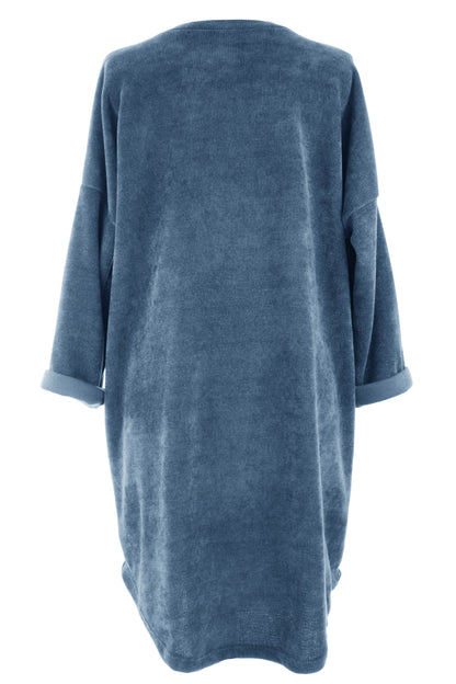 Chenille Necklace Dress