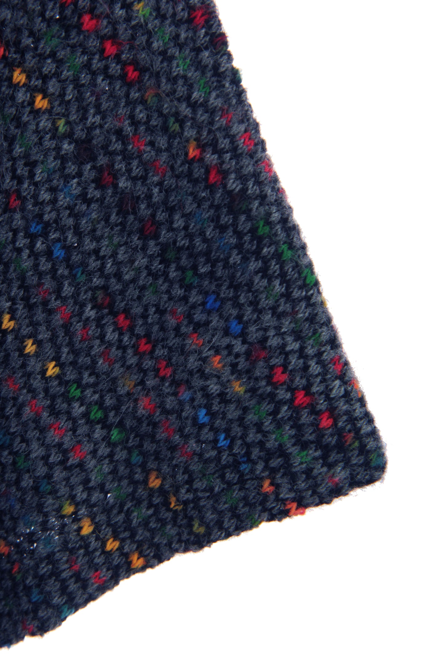 Batwing Tweed Necklace Top