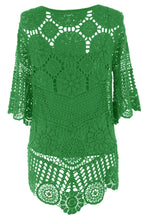 Load image into Gallery viewer, Scoop Hem Crochet Top
