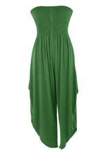 Load image into Gallery viewer, Plain Elasticated Bandeau Jumpsuit
