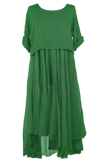 2 Piece Flare Dress