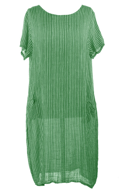 2 Pocket Stripe Dress