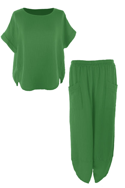 Cheesecloth Cotton Co-Ord Set