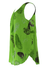 Load image into Gallery viewer, Feather Print Cheesecloth Vest
