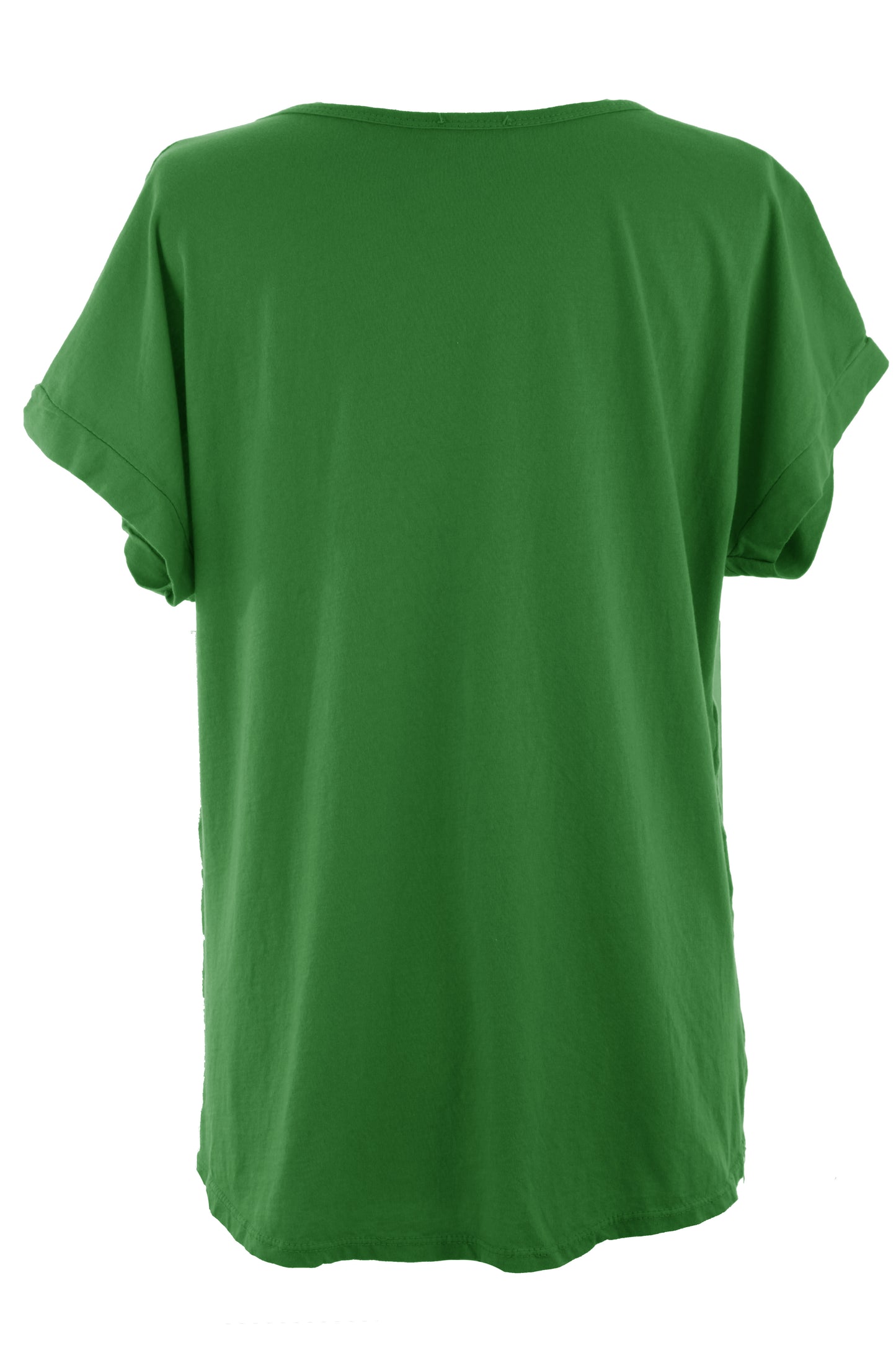 Foil Flower Linen Top