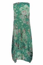 Load image into Gallery viewer, Floral Square Neck Linen Dress
