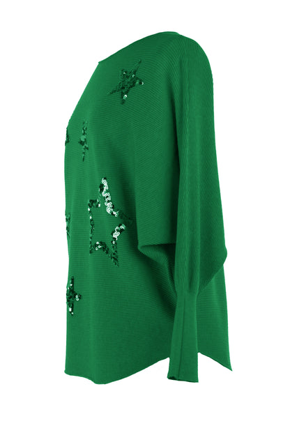 Sequin Multi Star Jumper