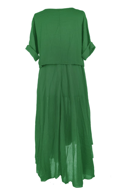 2 Piece Flare Dress