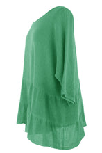 Load image into Gallery viewer, Tiered Teabag Linen Top
