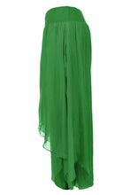 Load image into Gallery viewer, Flap Overlay Silk Trouser
