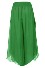 Load image into Gallery viewer, Flap Overlay Silk Trouser
