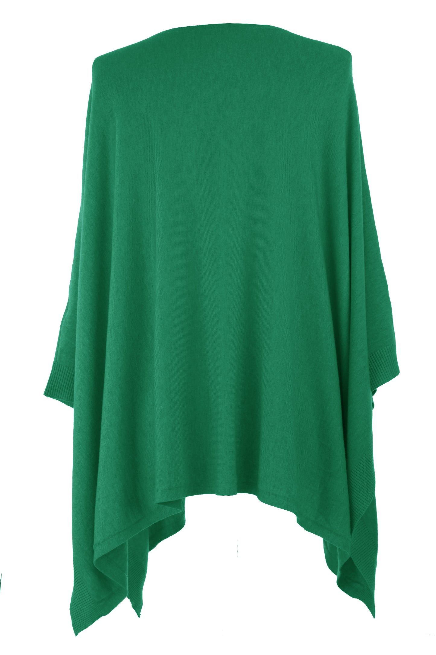 Sequin Star Knit Poncho