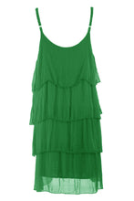 Load image into Gallery viewer, Ruffle Silk Dress
