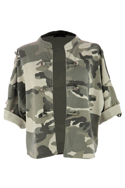 Camo Military Jacket