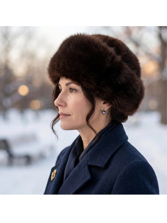 Faux Fur Russian Hat