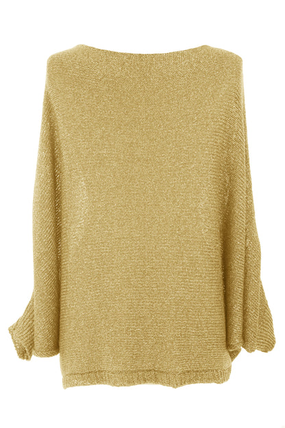 Crossover Lurex Top