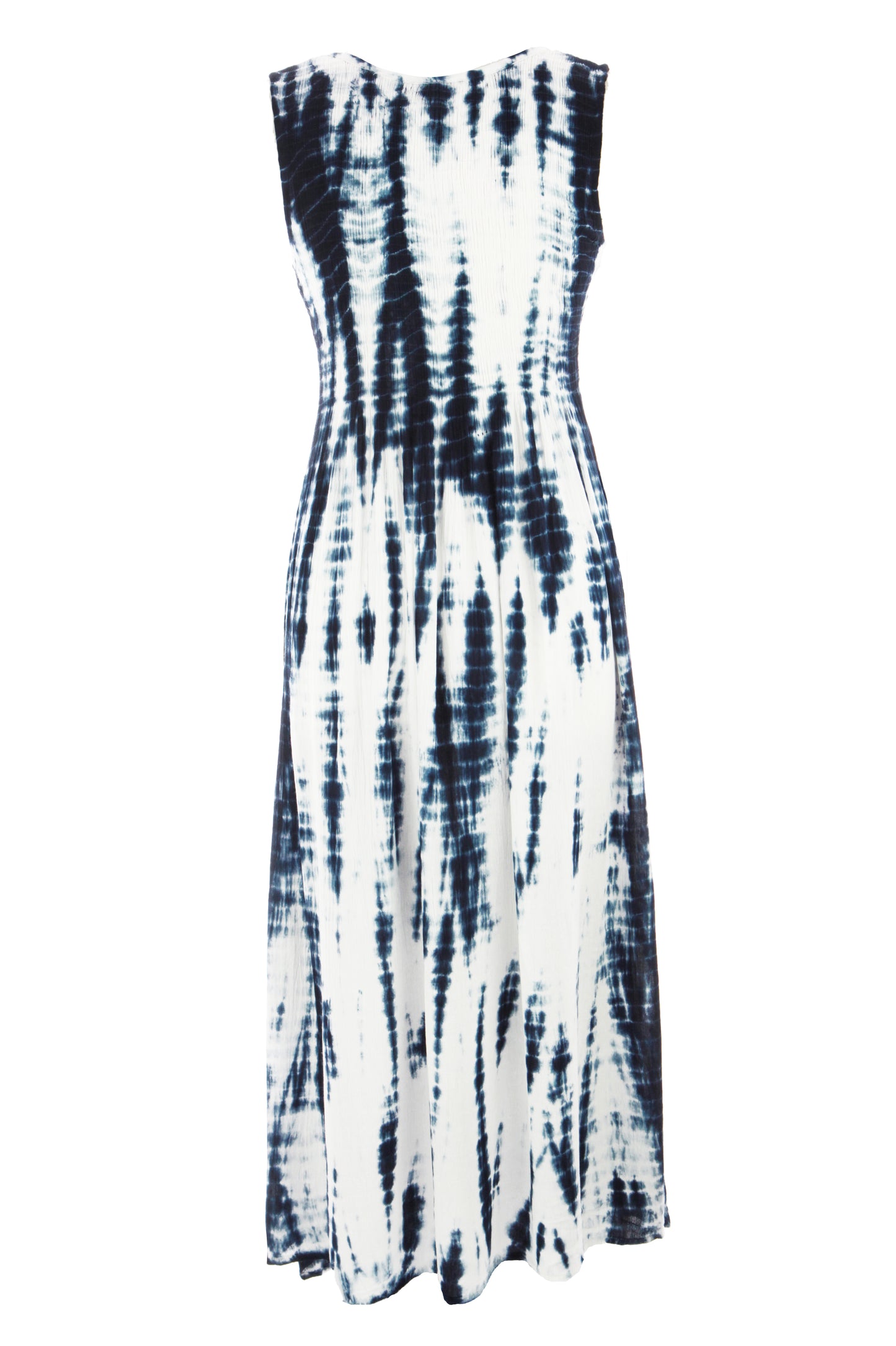 Sleeveless Tie Dye Midi