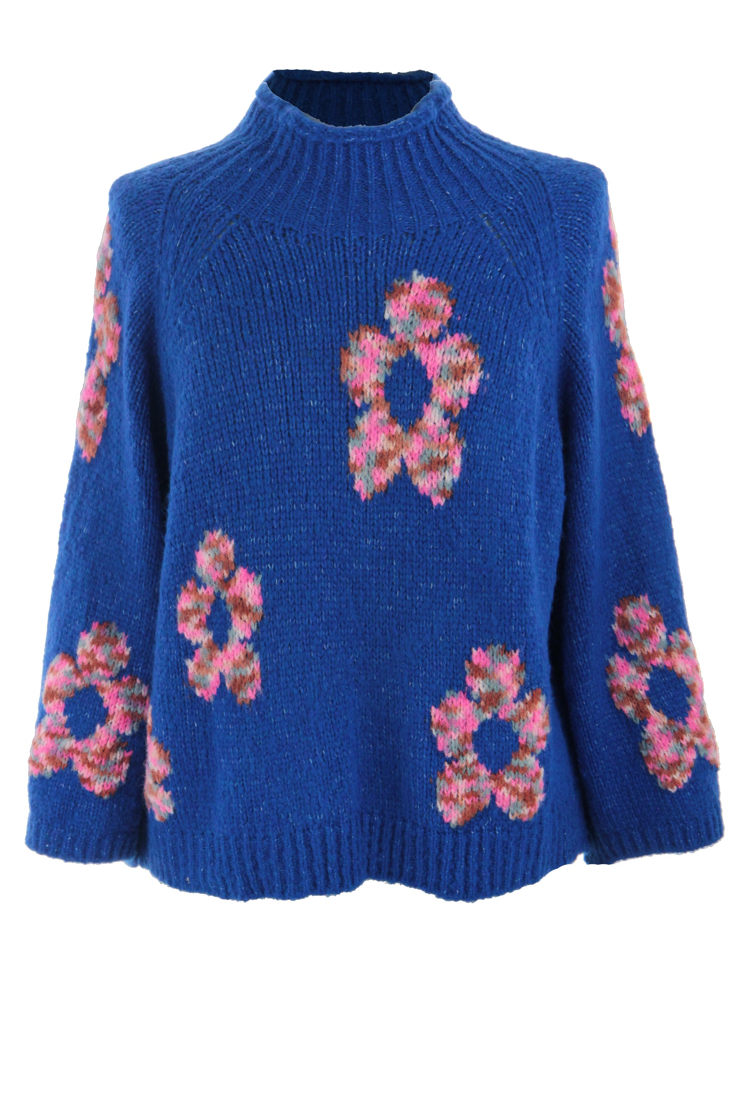 Flower Wool Knit Jumper