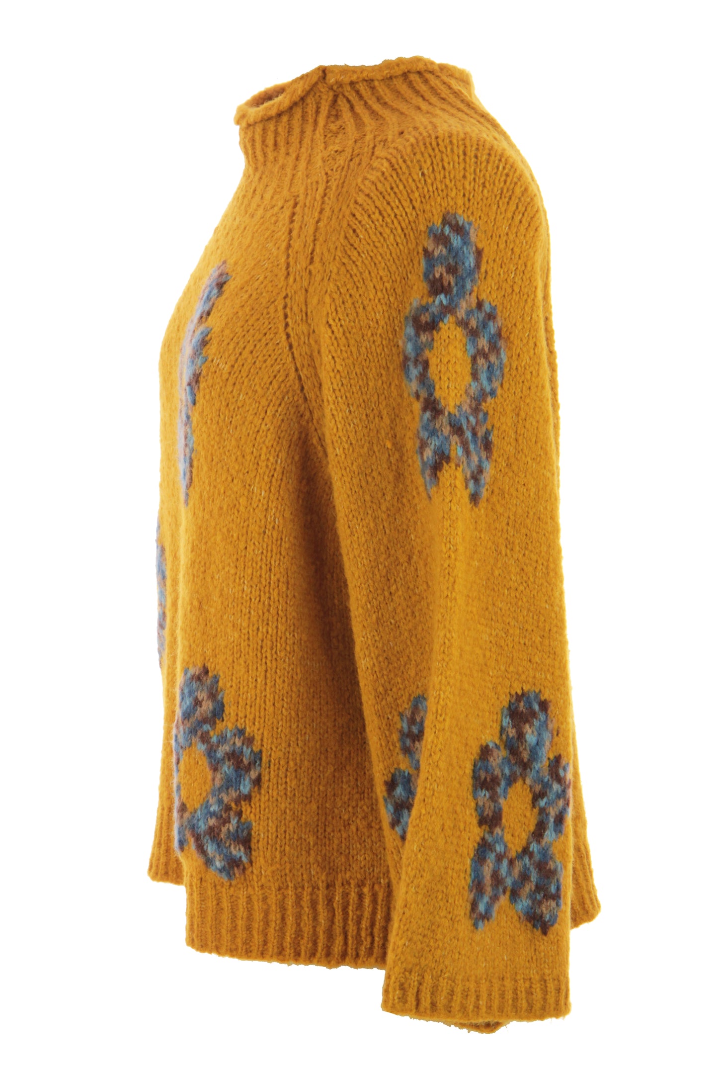 Flower Wool Knit Jumper