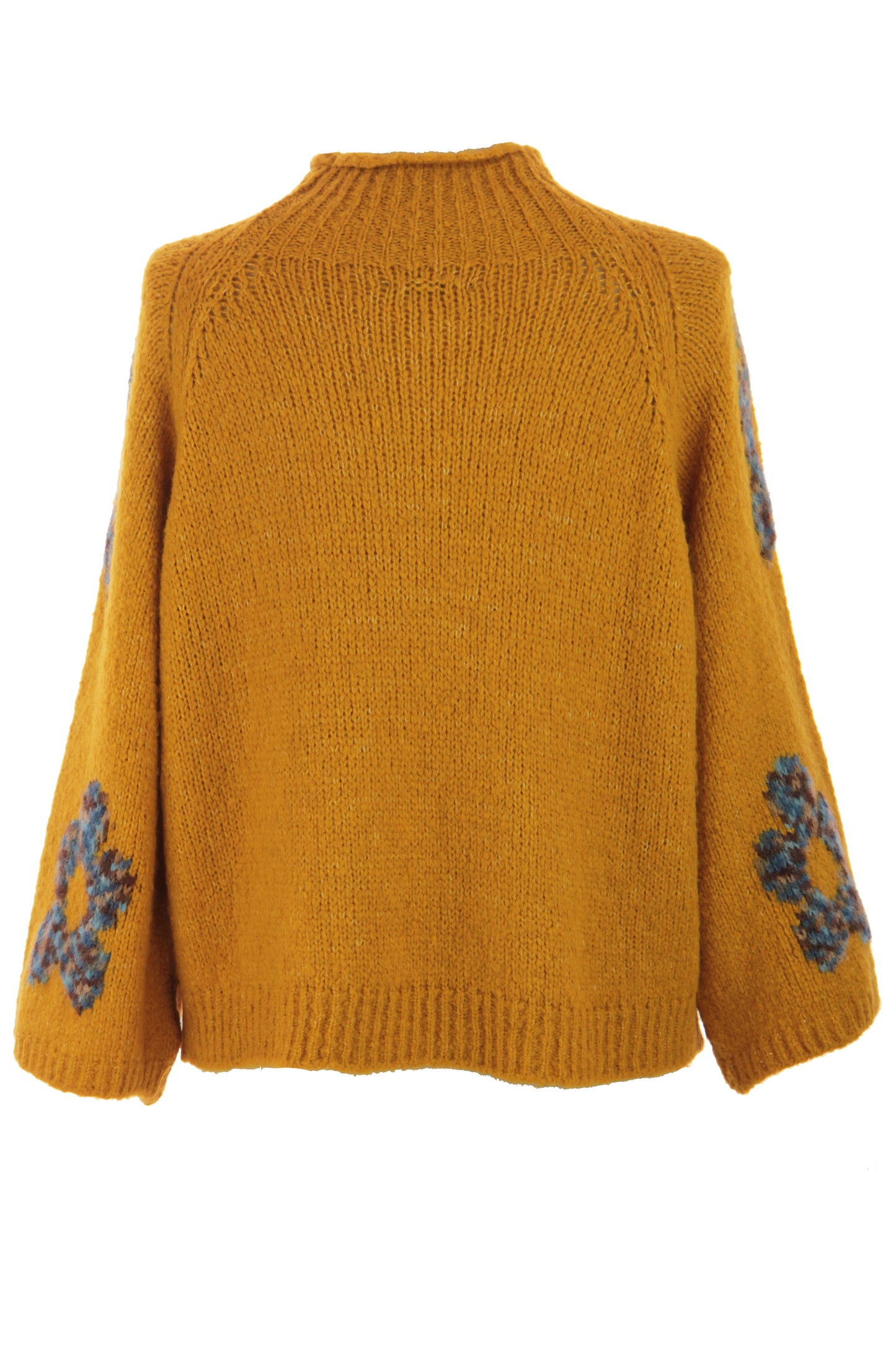 Flower Wool Knit Jumper