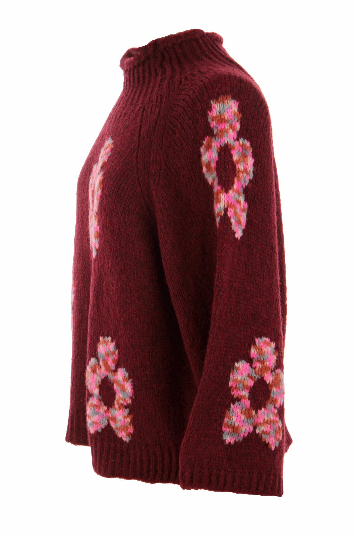 Flower Wool Knit Jumper