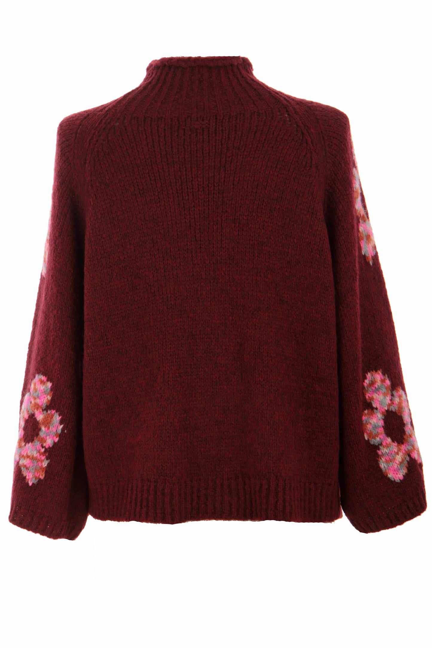 Flower Wool Knit Jumper