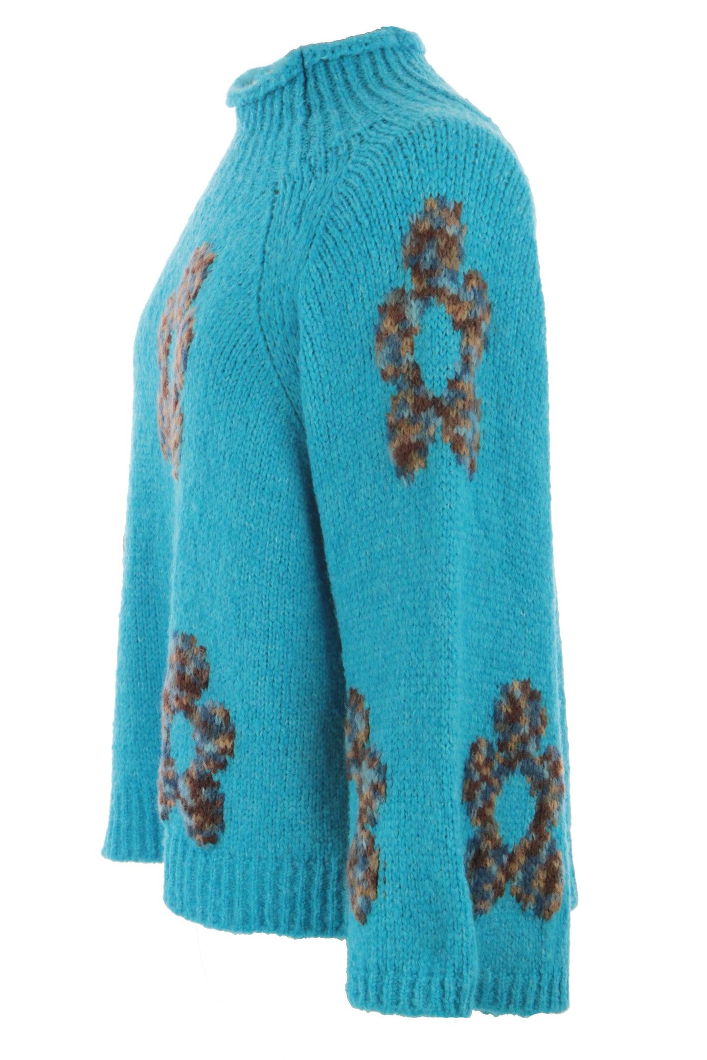 Flower Wool Knit Jumper