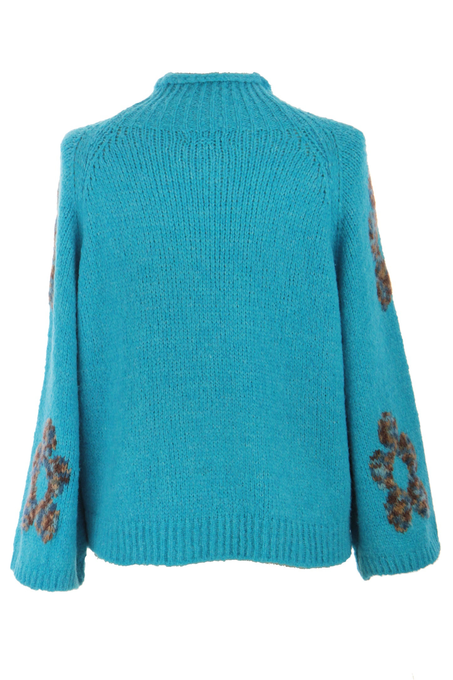 Flower Wool Knit Jumper