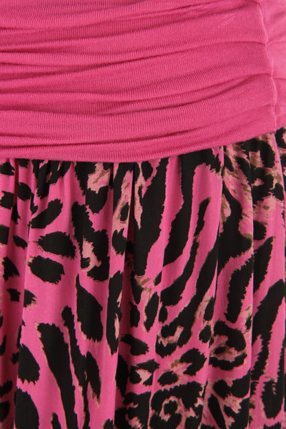 Leopard Print Harem Trouser
