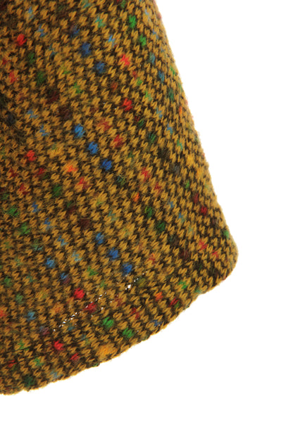 Batwing Tweed Necklace Top