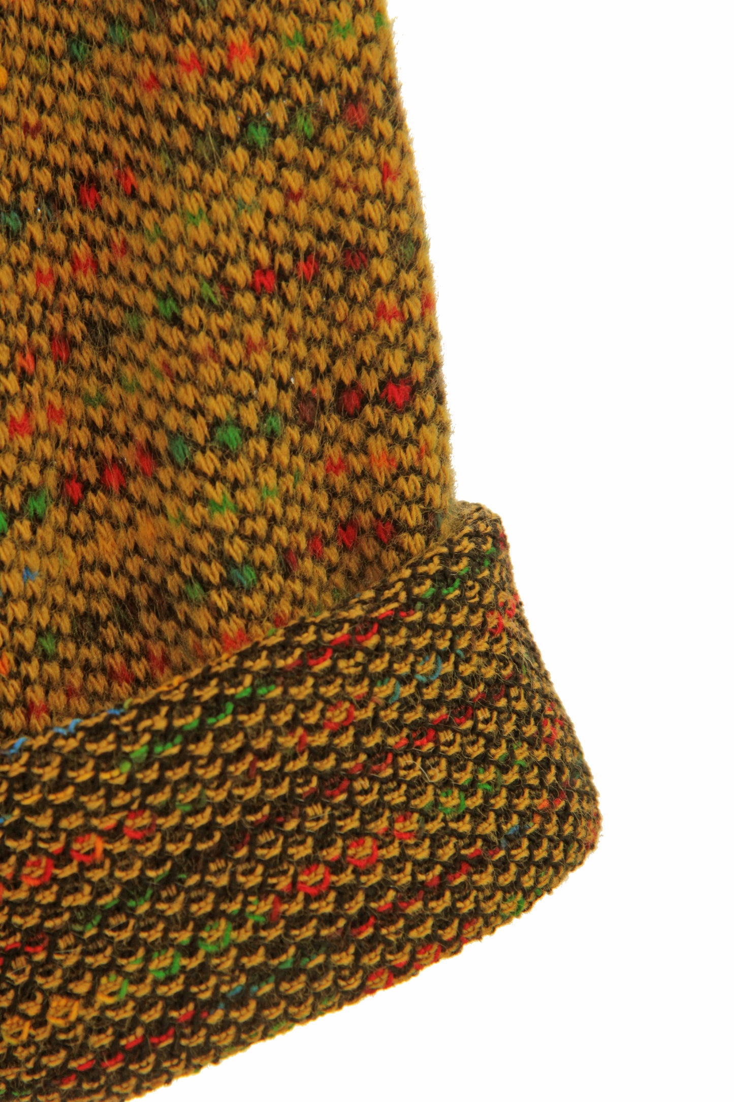 Cowl Neck Tweed Top