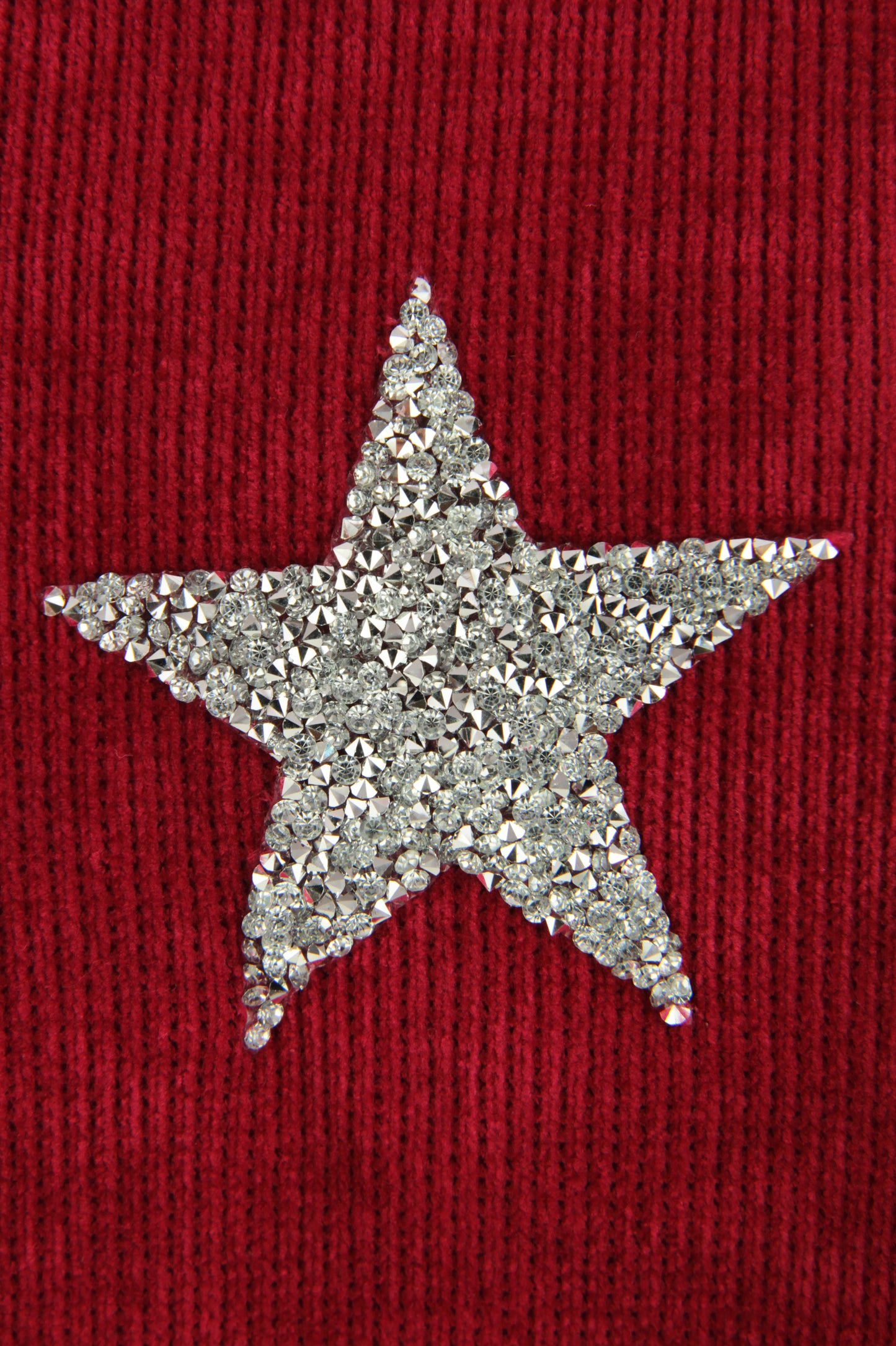 Star Detail Chenille Top