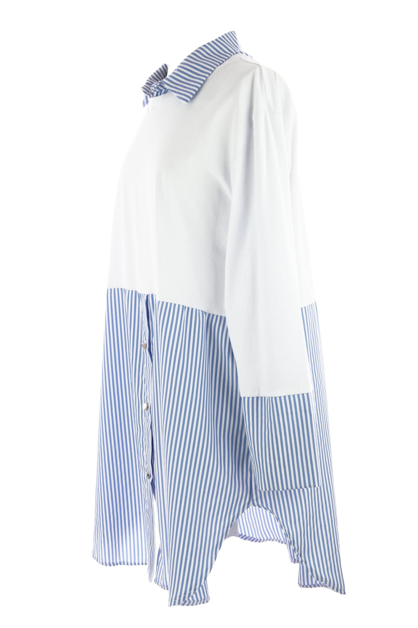 Plain Cotton Tunic Shirt