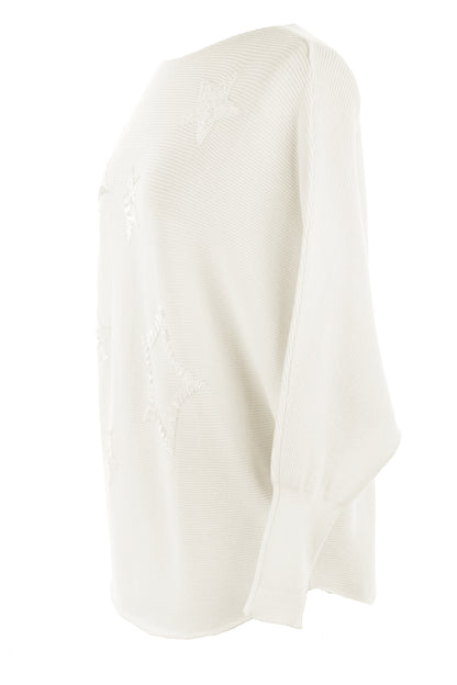 Sequin Multi Star Jumper