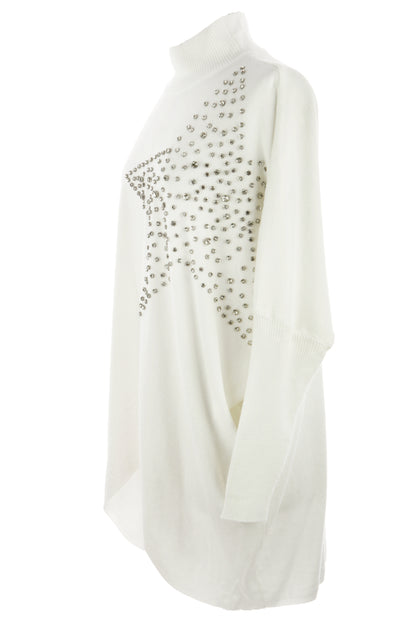 Diamond Star Knit Jumper