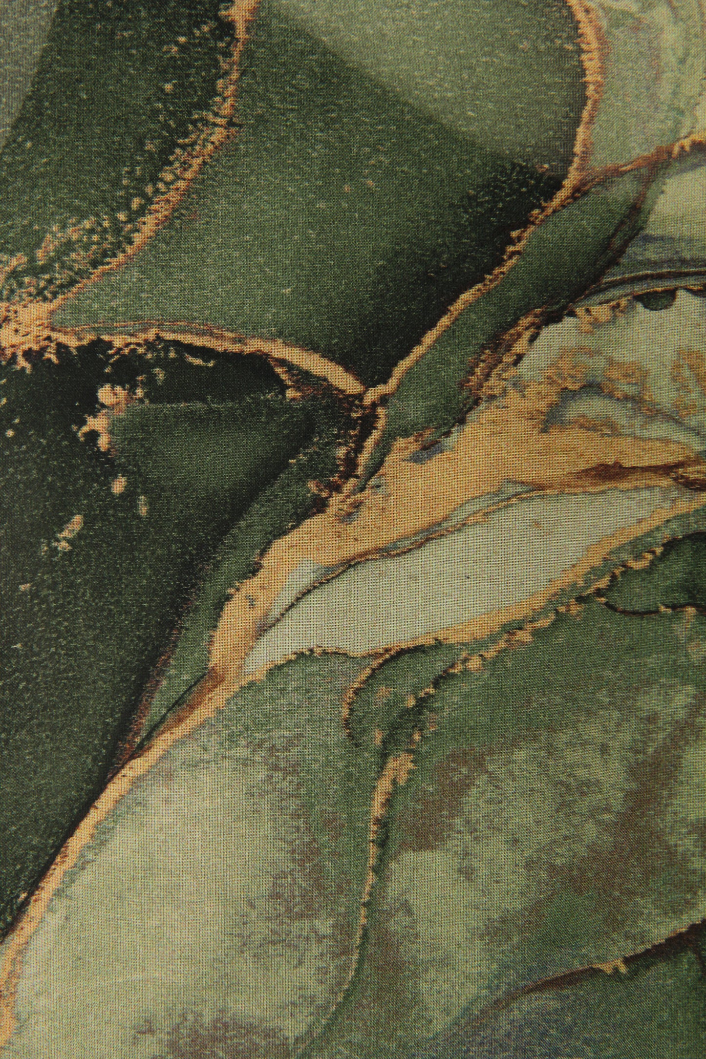 Marble Print Silk Shirt