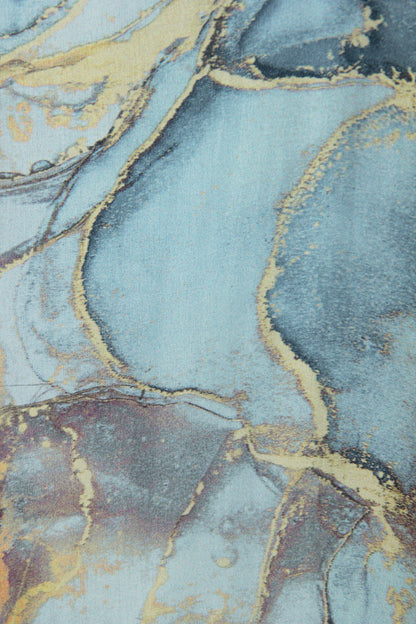 Marble Print Silk Shirt