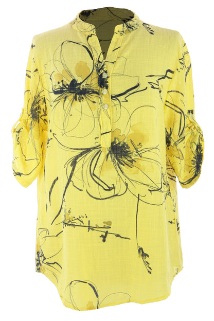 Floral Cotton Top
