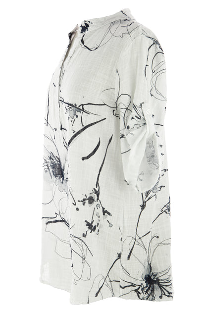 Floral Cotton Top