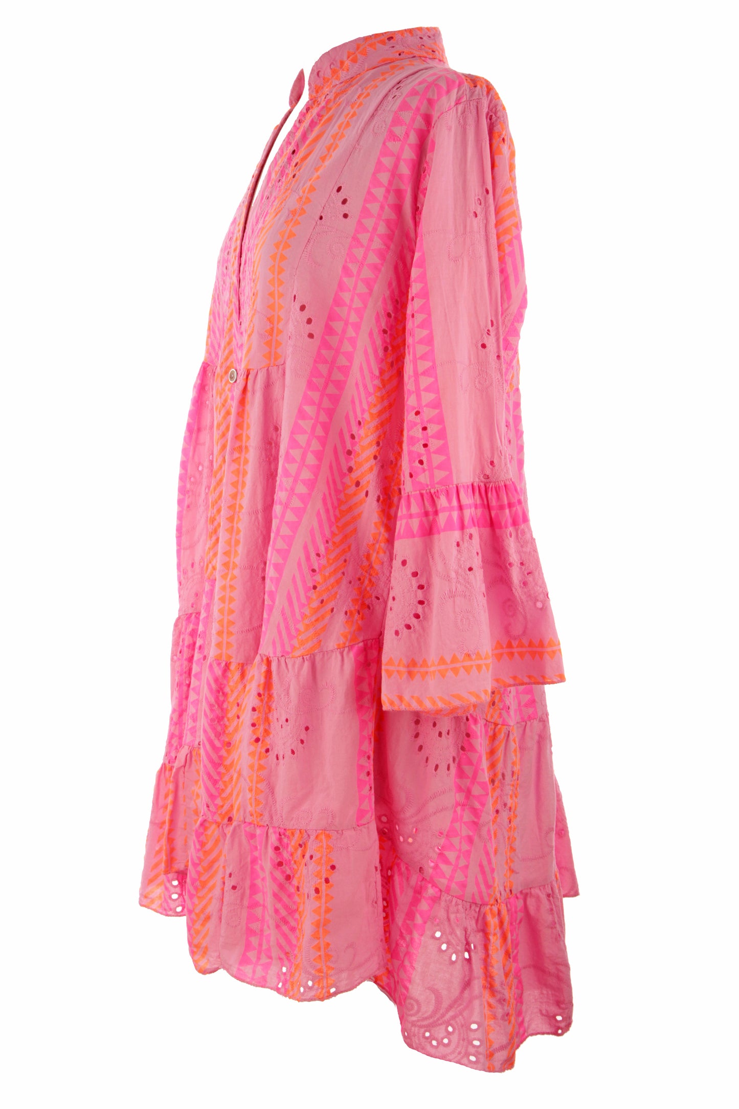 Aztec Broderie Anglaise Tiered Tunic