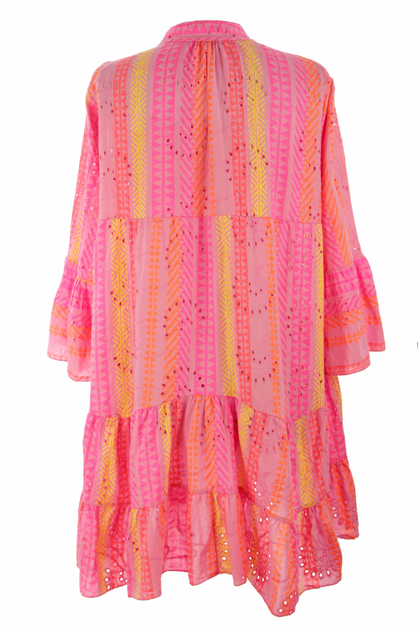 Aztec Broderie Anglaise Tiered Tunic